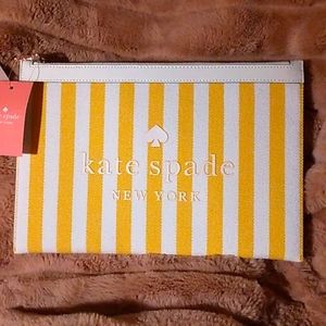 Kate Spade large zip pouch